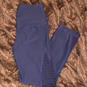 Dark Purple Athletic Leggings